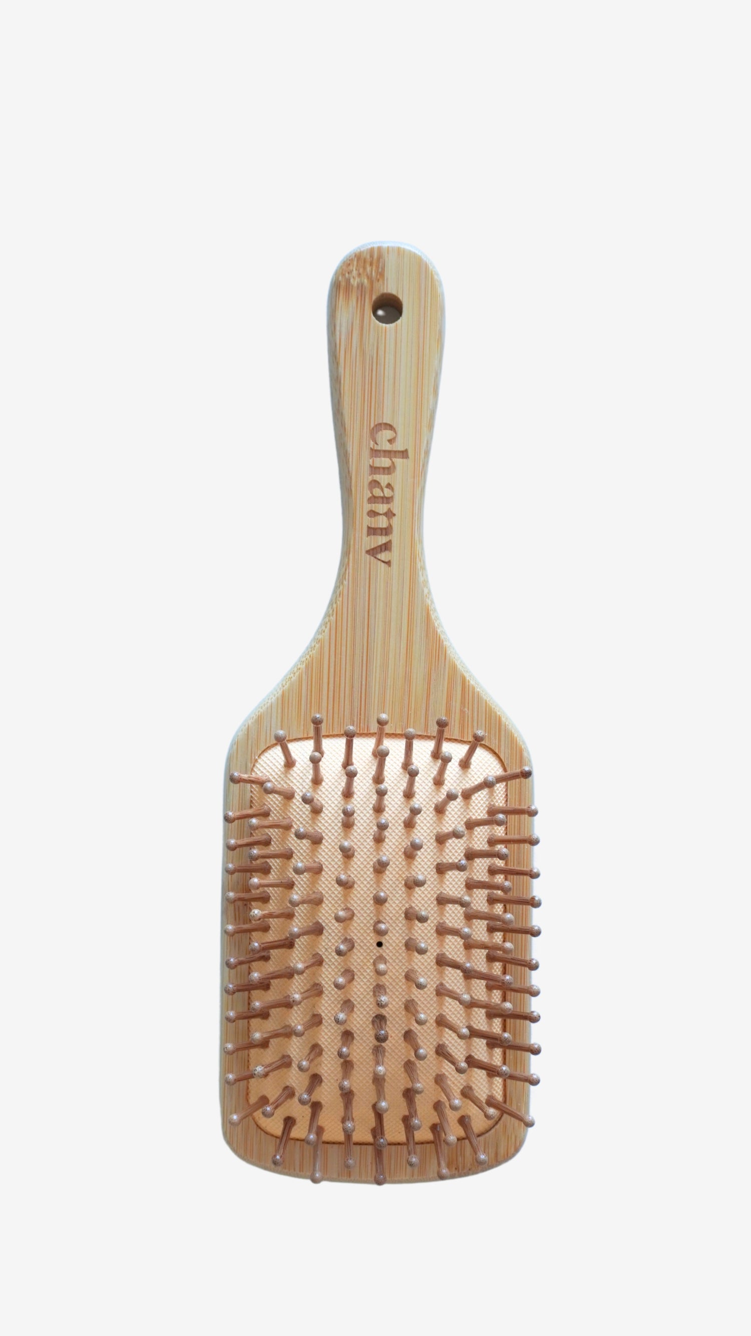 Brosse à cheveux en bambou